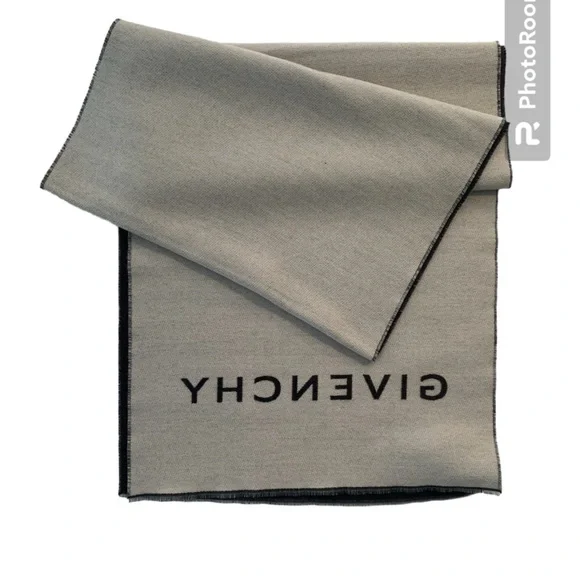 🔥🔥🔥 GIVENCHY Reversible jacquard-knit wool and silk-blend scarf🔥🔥🔥 - Picture 6 of 8